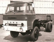 A 1970s AWD Ford Custom Class 4WD Lorry