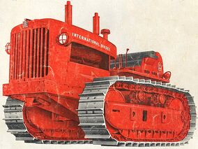 【希少】EMDN084 International TD-24 ブルドーザー Tractor, International Harvester TD-24 - Roots Of Motive Power