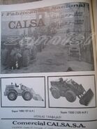 1981 CALSA Model Range