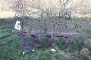 David Brown CM4 10-12 plough 4 furrow at DB Club sale IMG 3991