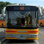 King Long bus in Malta.