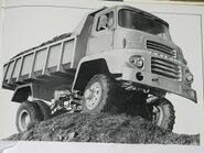 A 1970s AWD Leyland Beaver Dumptruck