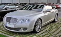 Bentley Continental GTC Speed 20090720 front-1