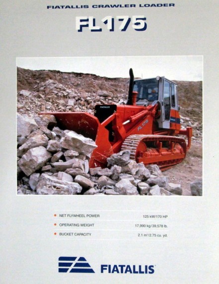 Fiat Allis Chalmers 14-C LGP Crawler Tractor Dealer's Brochure DCPA2 