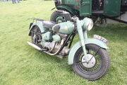 Sunbeam S7 Motorcycle at Rushden 10 - IMG 9494