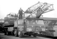 A 1970s Smith Of Rodley T30 Cranetruck on Foden carrier