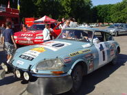 Citroen DS Rallye Prototype and Citroen ZX Paris-Dakar Rallye Car