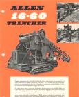 A 1960s ALLEN Of Oxford 1660 Crawler-Trencher Diesel