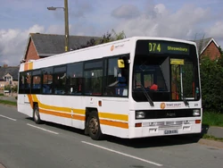 A Leyland Lynx, G209 EOG, new to West Midlands Travel but pictured as Tanat Valley fleetnumber 269.