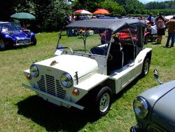 Austin Mini Moke (1964-1993), 4-seats beach buggy (light of…