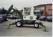 A 1990s Smalley 450 Excavator 5T Diesel
