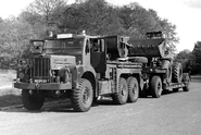 A 1950s LEYLAND Martian 6WD Army Diesel Haulage Tractor
