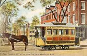 First Horsecar in Manchester, NH