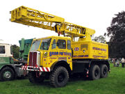 A 1960s COLES Bridging Crane AEC 6X6 Diesel