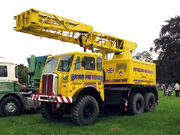 A 1960s COLES Bridging Crane AEC 6X6 Diesel