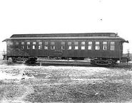 Exterior view of a Pullman car.