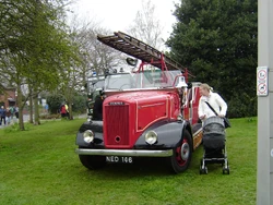 Dennis fire engine at Sandbach