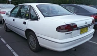 White sedan automobile