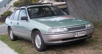 Green sedan automobile