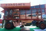 Ransomes thresher instructional model - at Woolpit 09 - IMG 1403