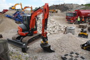 Kubota KX057-4 - Engon hitch at Hillhead 2012 - IMG 1268