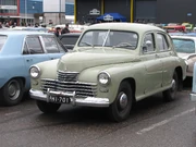GAZ-M-20 "Pobeda" on CMSh in Lahti, Finland