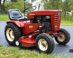 1965 wheel horse tractor top