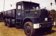 A 1960s Scammell Constructor 20T 6X6