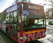 Citaro in University City, UNAM's main campus