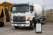 Hino 700 8x4 concrete truck at Hillhead 2014