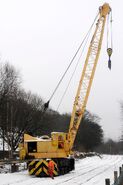 1960s COLES Gladiator Diesel Railcrane 15T