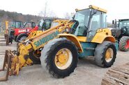 A 1990s Sanderson GX525 4WD Telescopic Forklift Diesel