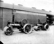 A 1900 view of the John Allen & Sons works at Oxford.jpg (8 KB) A 1900s ALLEN Of Oxford Steam Roadrollers outside the Cowley factory