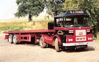 A 1970s GUY Big J4 Turbo Diesel.jpg (345 KB) A 1970s GUY Big J4 Articulated Haulage Platform Lorry Diesel 4X2
