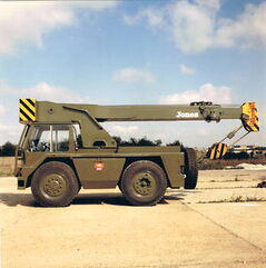 A 1990 JONES IRON FAIRY IF12M Military Diesel mobilecrane