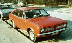 1973 Morris Marina 2-door coupé. This grille identifies the 1