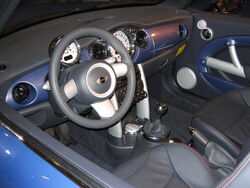 Mini Cooper Cabrio interieur