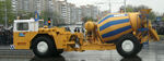 Low-Profile Mining and Tunneling Concrete Mixer Truck