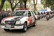 Blazerviatura pmesp.jpg (313 KB) Chevrolet Blazer police car of the São Paulo state police