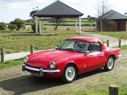 Triumph Spitfire MK3 1970 with steel hardtop.