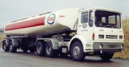A 1970s Leyland Ergomatic Diesel Fuel Haulage Tractor