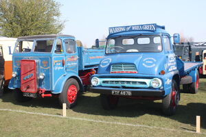 ERF  and Thames Trader  at  2010