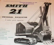 A 1950s Smith Of Rodley Crawler Excavator Model 21 Diesel