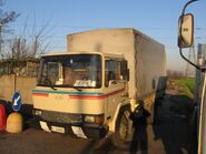 A 1980s EBRO M125 Diesel Cargotruck