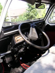 A 1970s Citroën 2CV Club / 1980s Special Edition front interior