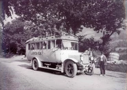 A Saurer coach in Northern Spain in 1923