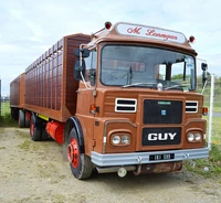 A 1970s GUY Big J4 Cargolorry.jpg (120 KB) A 1970's GUY Big J4 Haulage Lorry Diesel 4X2 with Cargotrailer