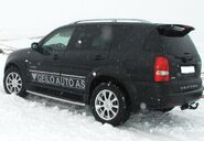 SsangYong Rexton in snow.