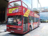 Open-top Soon Chow double-deck-bodied Scania L94UB operated by HippoTours, Singapore