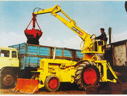 A 1970s Whitlock 405 Fordson based Digger Loader